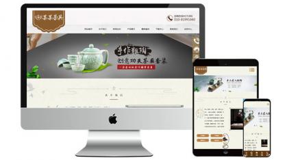 茶文化茶具类网站模板
